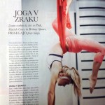 Aerial joga Slovenia, No stress center, Aerial joga v Elle